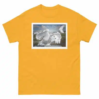 Snowy Owl - Unisex classic tee - Image 9