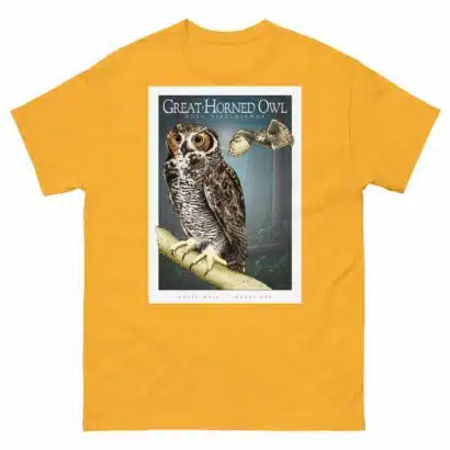 Great-Horned Owl - Unisex classic tee - Image 9