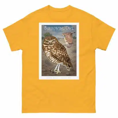 Burrowing Owl - Unisex classic tee - Image 9