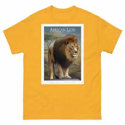 African Lion - Unisex classic tee - Image 9