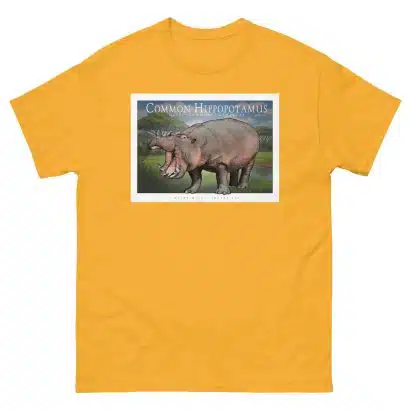 Common Hippopotamus - Unisex classic tee - Image 9