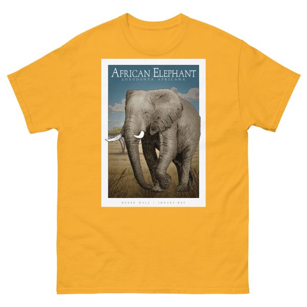 African Elephant - Unisex classic tee - Image 9