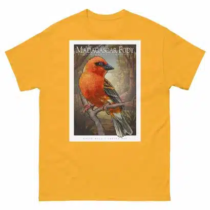 Madagascar or Red Fody - Unisex classic tee - Image 9