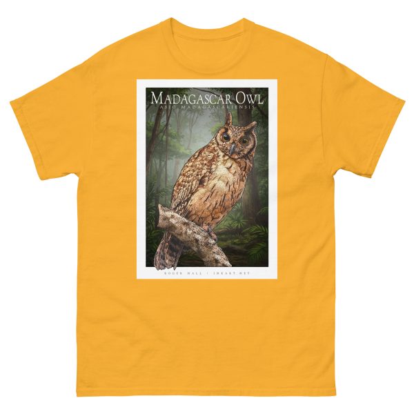 Madagascar Owl - Unisex classic tee - Image 9
