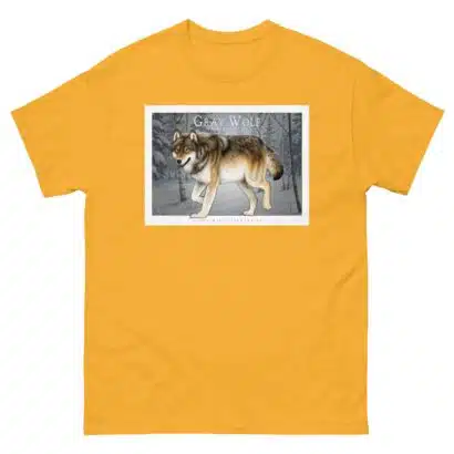 Gray Wolf - Unisex classic tee - Image 9