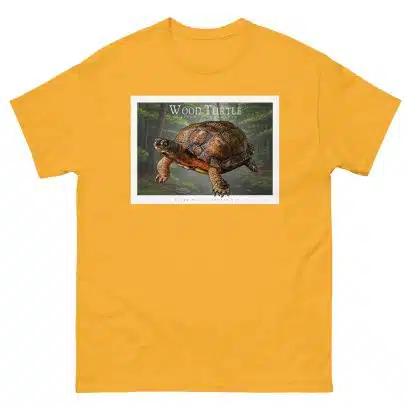 Wood Turtle - Unisex classic tee - Image 9