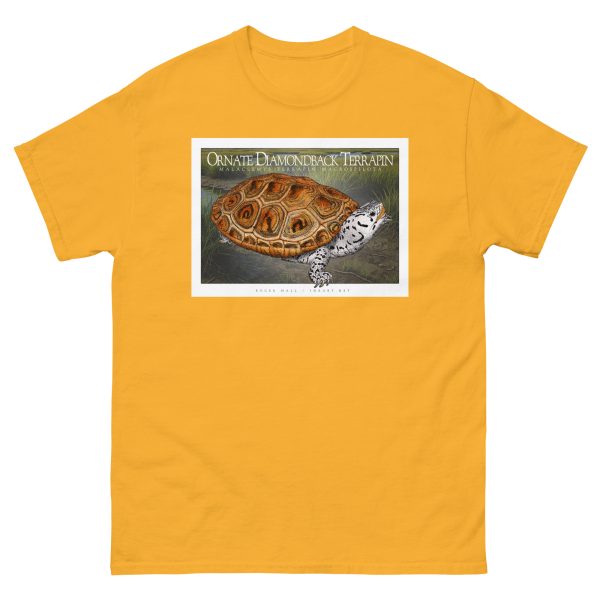 Ornate Diamondback Terrapin - Unisex classic tee - Image 9