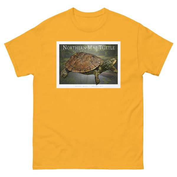 Northern Map Turtle - Unisex classic tee - Image 9