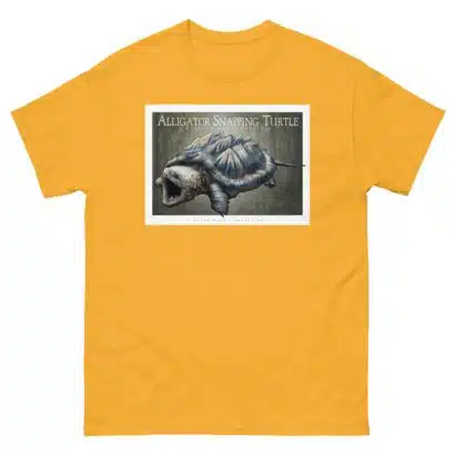 Alligator Snapping Turtle - Unisex classic tee - Image 9