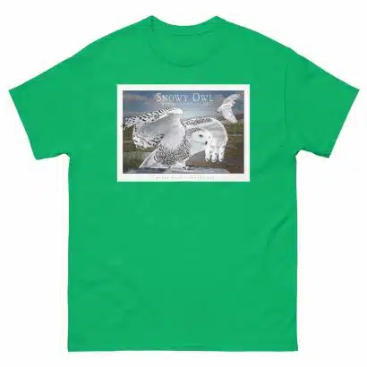 Snowy Owl - Unisex classic tee - Image 7