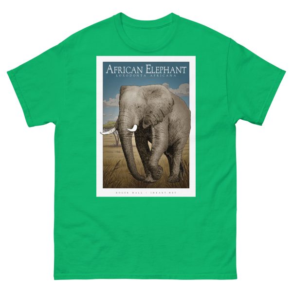 African Elephant - Unisex classic tee - Image 7