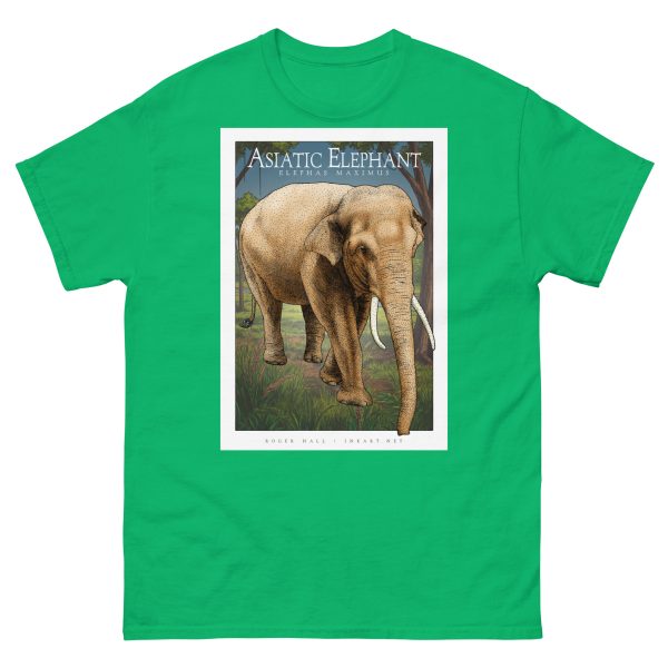 Asiatic Elephant - Unisex classic tee - Image 7