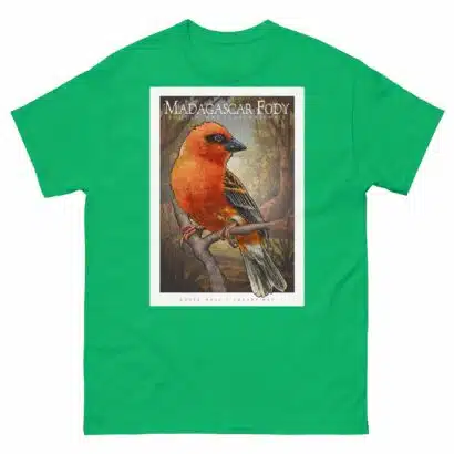 Madagascar or Red Fody - Unisex classic tee - Image 7