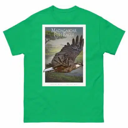 Madagascar Fish Eagle - Unisex classic tee - Image 7