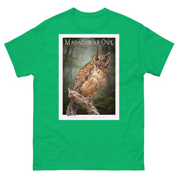 Madagascar Owl - Unisex classic tee - Image 7