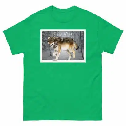 Gray Wolf - Unisex classic tee - Image 7