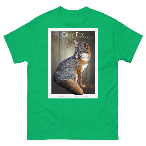 Gray Fox - Unisex classic tee - Image 7