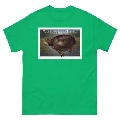 Western Pond Turtle - Unisex classic tee - Image 7