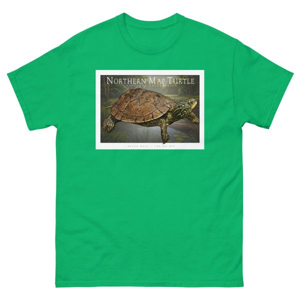 Northern Map Turtle - Unisex classic tee - Image 7