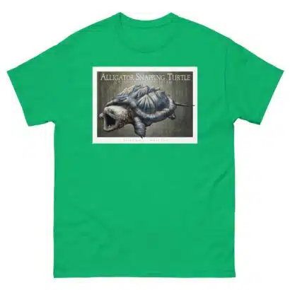 Alligator Snapping Turtle - Unisex classic tee - Image 7
