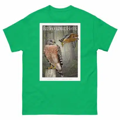 Red-Shouldered Hawk - Unisex classic tee - Image 7
