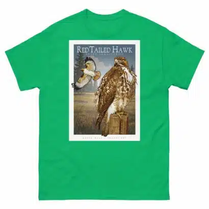 Red-Tailed Hawk - Unisex classic tee - Image 7