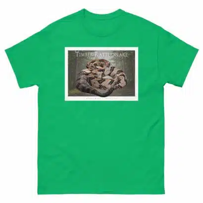 Timber Rattlesnake - Unisex classic tee - Image 7