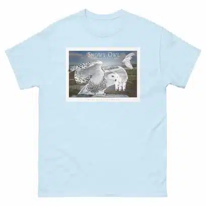 Snowy Owl - Unisex classic tee - Image 11