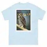 Great-Horned Owl - Unisex classic tee - Image 11