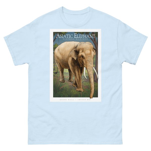 Asiatic Elephant - Unisex classic tee - Image 11