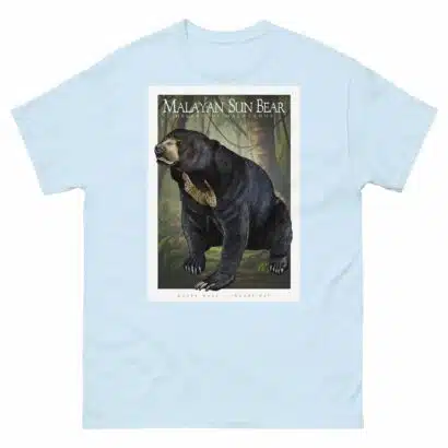 Malayan Sun Bear - Unisex classic tee - Image 11