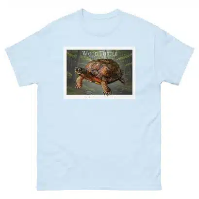 Wood Turtle - Unisex classic tee - Image 11