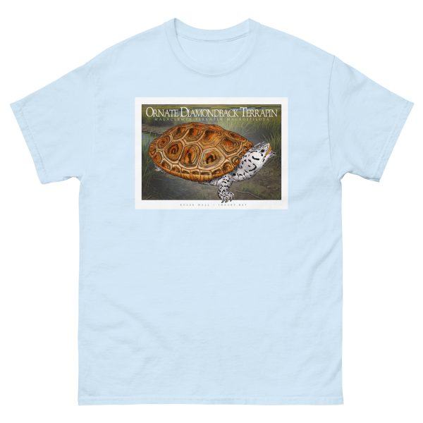 Ornate Diamondback Terrapin - Unisex classic tee - Image 11