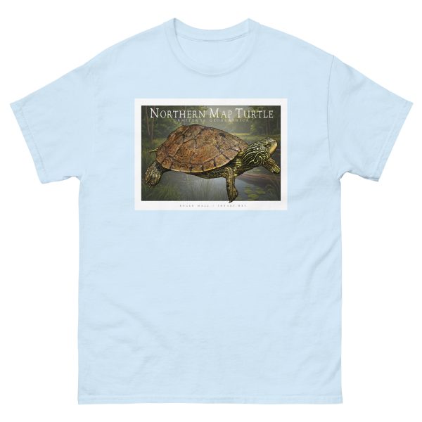 Northern Map Turtle - Unisex classic tee - Image 11