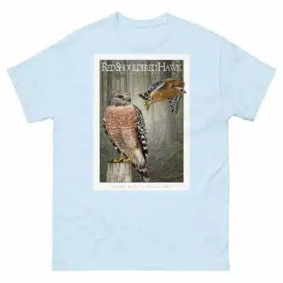 Red-Shouldered Hawk - Unisex classic tee - Image 11