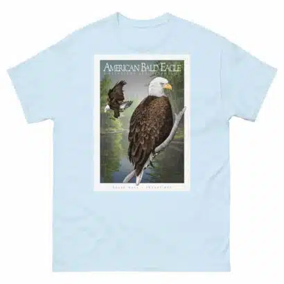 American Bald Eagle - Unisex classic tee - Image 11