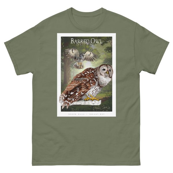 Barred Owl - Unisex classic tee - Image 6