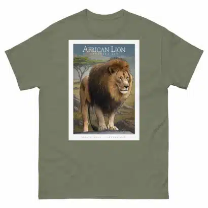 African Lion - Unisex classic tee - Image 6