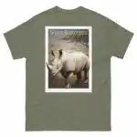 White Rhinoceros - Unisex classic tee - Image 6