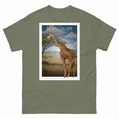 Masai Giraffe - Unisex classic tee - Image 6