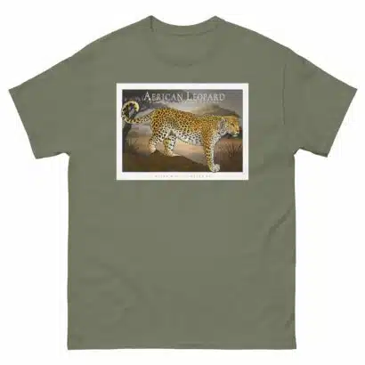 African Leopard - Unisex classic tee - Image 6