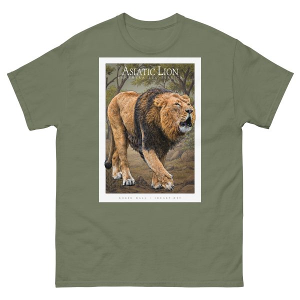 Asiatic Lion - Unisex classic tee - Image 6