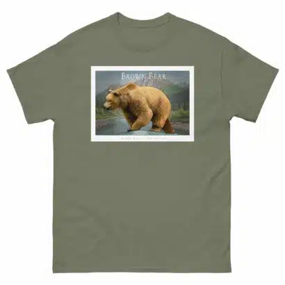 Brown Bear - Unisex classic tee - Image 6