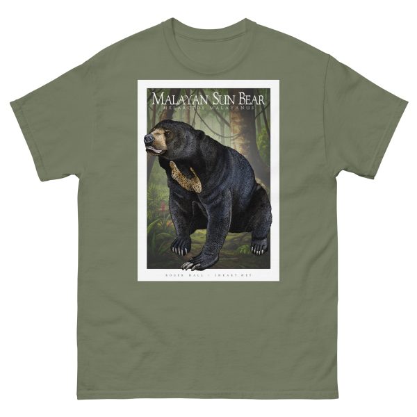 Malayan Sun Bear - Unisex classic tee - Image 6