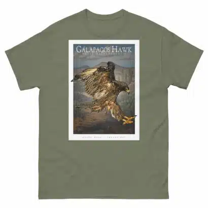 Galapagos Hawk - Unisex classic tee - Image 6