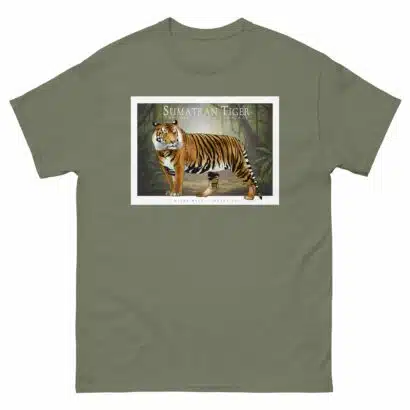 Sumatran Tiger - Unisex classic tee - Image 6