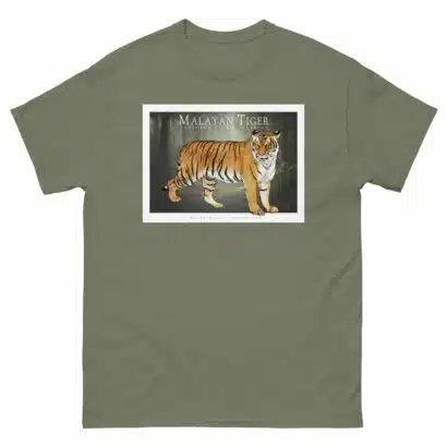 Malayan Tiger - Unisex classic tee - Image 6