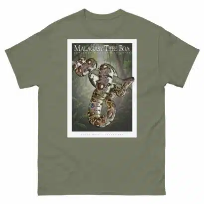 Malagasy Tree Boa - Unisex classic tee - Image 6