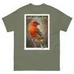 Madagascar or Red Fody - Unisex classic tee - Image 6