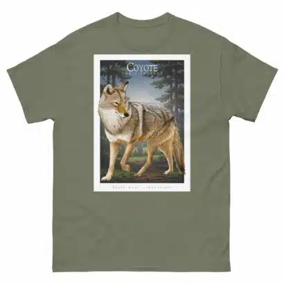 Coyote - Unisex classic tee - Image 6